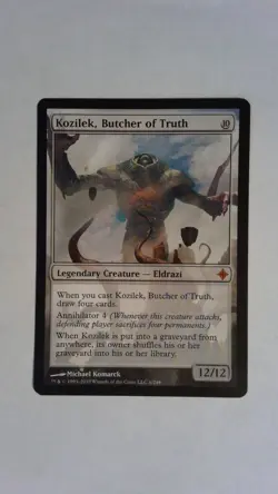 Kozilek Butcher of Truth Rise of the Eldrazi 6/248 Mythic Rare MTG Magic Card - Image 1