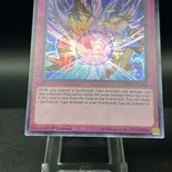 Magicians' Defense MVP1-EN028 1st Edition Ultra Rare Yugioh Card - Image 2