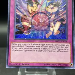 Magicians' Defense MVP1-EN028 1st Edition Ultra Rare Yugioh Card - Image 3