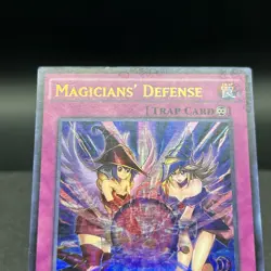 Magicians' Defense MVP1-EN028 1st Edition Ultra Rare Yugioh Card - Image 5