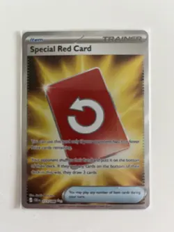 Special Red Card 113/086 Ultra Rare Holo Near Mint Condition Chaos Rising - Image 1