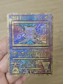 🇰🇷 KOREAN MP Pokemon Card Ancient Mew Mewtwo Strike Back Movie Promo Evolution - Image 1