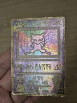 🇰🇷 KOREAN MP Pokemon Card Ancient Mew Mewtwo Strike Back Movie Promo Evolution - Image 3
