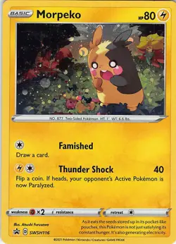 Morpeko - Holo Promo SWSH: Sword & Shield Promo Cards SWSH116 NM - Image 1