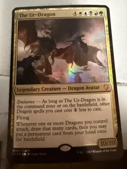 Magic: The Gathering The Ur-Dragon C17 Mythic Foil Oversized EN 2017 10/10 - Image 1