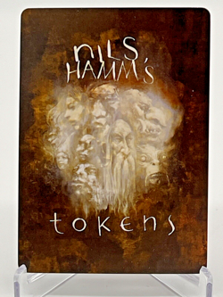Nils Hamm Magic The Gathering Full Art Foil Soldier 1/1 Token 2023 Kickstarter - Image 2