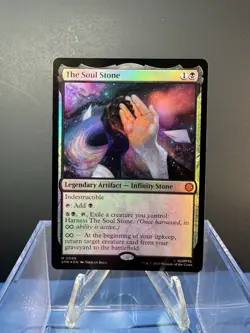MTG Magic The Gathering The Soul Stone Marvel's Spider-Man Foil 0066 Mythic NM - Image 1