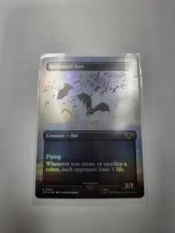 Mirkwood Bats (Borderless) Lord of the Rings: Tales of Middle-Earth Foil - Image 1