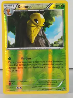Kakuna - POKEMON - XY Base 4/146 - Reverse Holo - NM -F - Image 1