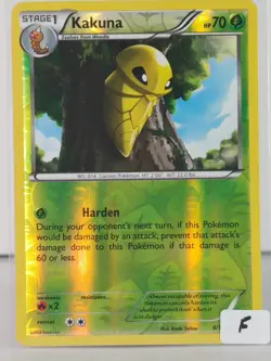 Kakuna - POKEMON - XY Base 4/146 - Reverse Holo - NM -F - Image 5
