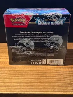 2026 POKEMON CHAOS RISING BOOSTER BOX BRAND NEW FACTORY SEALED - Image 2