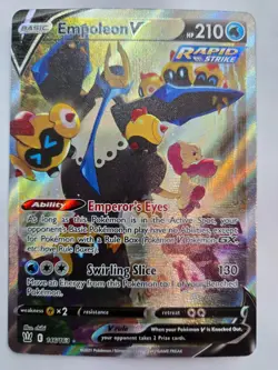 Pokemon TCG Empoleon V 146/163 Battle Styles Ultra Rare Full Art Holo ENG 210HP - Image 1