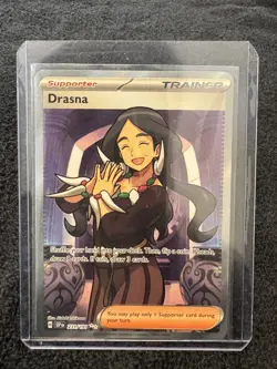 Pokemon TCG Drasna 231/191 Full Art Secret Rare Surging Sparks NM - Image 1