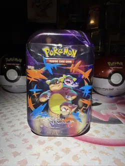 Pokemon Mega Evolution Mega Heroes Mini Tin Factory Sealed! - Image 2
