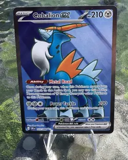 Pokemon TCG Cobalion EX Full Art Chaos Rising 103/086 - Image 1