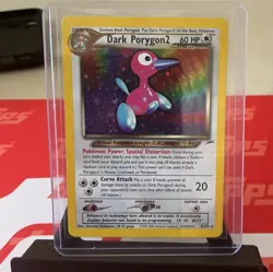Pokemon TCG Dark Porygon2 Team Rocket 8/105 Holo Rare EN 60 HP - Image 1