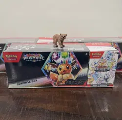 Pokemon Sam's Club Prismatic Evolutions Surprise Box Booster Bundle Set SEALED - Image 1