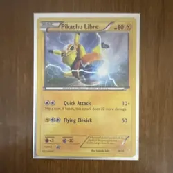 The Pokemon Company Pikachu Libre 30/30 XY Trainer Kit English Holo Promo 80 HP - Image 1