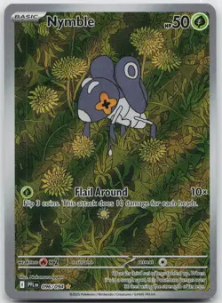 Nymble Illustration Rare ME02: Phantasmal Flames 096/094 Pokemon TCG - Image 1
