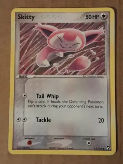Pokemon Skitty 62/108 ex Power Keepers NM See Pictures - Image 1