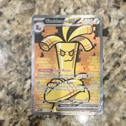 The Pokemon Company Gholdengo ex 252/182 SV04 Paradox Rift SIR Full Art Holo - Image 1