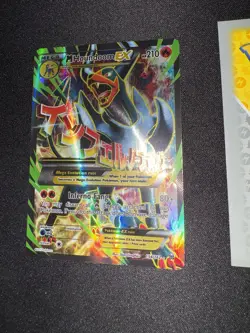 Pokemon M Houndoom EX 154/162 Breakthrough Full Art Holo Rare 051💎NM 💎 - Image 3