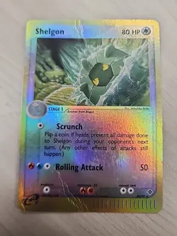 Shelgon 20/97 EX Dragon Reverse Holo Rare Pokemon Played, Bent - Image 1