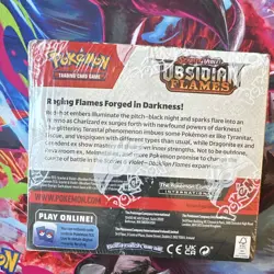 Pokemon TCG Obsidian Flames Booster Box Display English MPN - Image 3