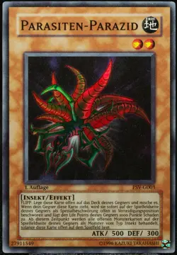 Yu-Gi-Oh! Parasiten-Parazid PSV-G003 1.Edition (1st) Super Rare [NM] | DE 2002 - Image 1