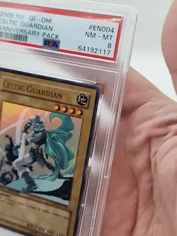 Celtic Guardian Yu-Gi-Oh! PSA 8 Aniversary Pack Limited Ed YAP1-EN004 *CCGHouse* - Image 5