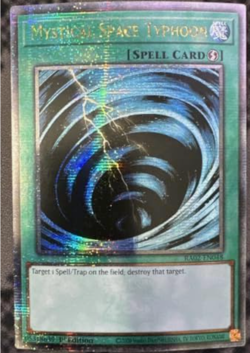 Yu-Gi-Oh! - Mystical Space Typhoon - RA02-EN048 - Quart. Century Rare - NM/M - Image 1