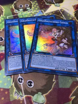 Yu-gi-oh! TCG 3x GranSolfachord Coolia SUPER CYAC-EN015 x3 YUGIOH! FAIRY LIGHT - Image 1