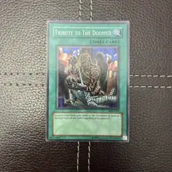 Yu-Gi-Oh! Tribute to The Doomed MRD-057 - Unlimited - Lightly Played Super Rare - Image 1
