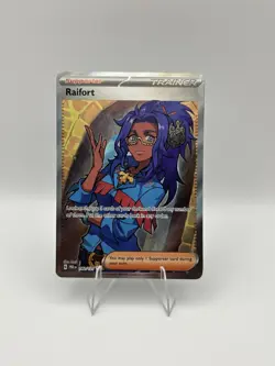 Raifort Holo Prismatic Evolutions Pokemon TCG Card Ultra Rare 142/131 - Image 1