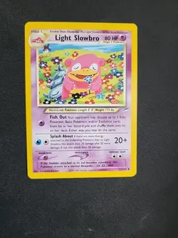 Pokemon Card - Light Slowbro Neo Destiny 51/105 Non-Holo - Image 1