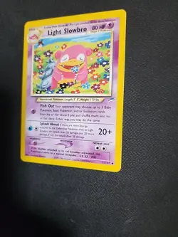 Pokemon Card - Light Slowbro Neo Destiny 51/105 Non-Holo - Image 3