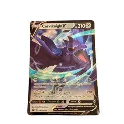 Corviknight v SWSH200 Ultra Rare Holo Black Star Promo Pokemon TCG Card Lp - Image 1
