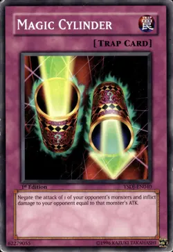 Magic Cylinder - 1st Edition YSDJ-EN040 - HP - YuGiOh - Image 1
