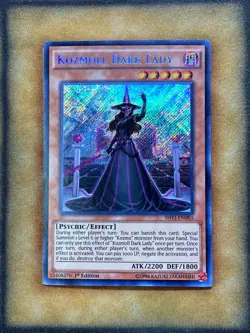 Yugioh Kozmoll Dark Lady SHVI-EN083 Secret Rare 1st Ed NM - Image 1