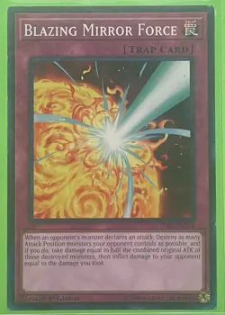 Yugioh Blazing Mirror Force SDPL-EN034 Common 1st Edition LP - Image 1
