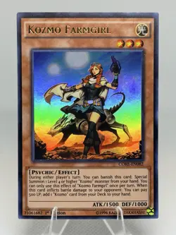 1x Kozmo Farmgirl Ultra Rare CORE-EN082 Unlimited LP - Image 1