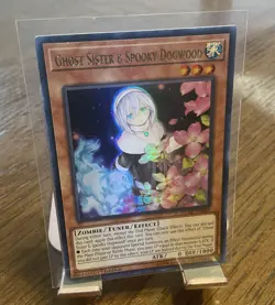 Yugioh - Ghost Sister Spooky Dogwood - DUDE EN005 - Ultra Rare 1st Edition - Image 1