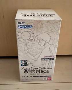 One Piece Card Game EB02 Extra Booster Box 25th Anniversary Japanese TCG Sealed - Image 1