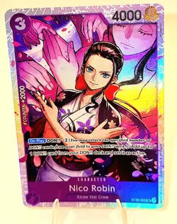 Nico Robin ST26-003 Super Rare Starter Deck 26 One Piece Mint NM - Image 1