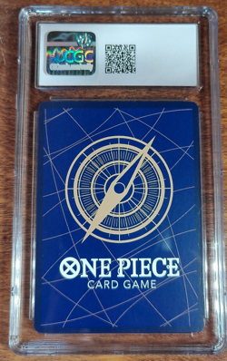 CGC 10 Uta Alt Art Parallel 120 Paramount War 2023 English One Piece Card OP02 - Image 2