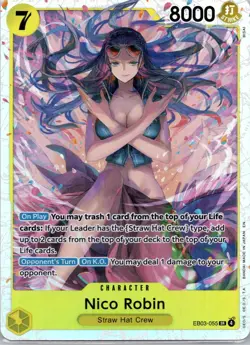 Nico Robin (055) SR Extra Booster: One Piece Heroines Edition EB03-055 - Image 1