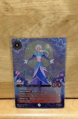 Disney Lorcana Winterspell Elsa 233/204 - Ice Artisan (Enchanted) MINT - Image 1