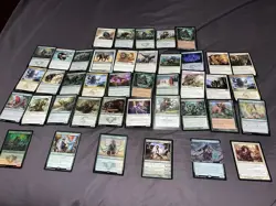 MTG Elephants Themed Magic The Gathering Card Lot + bonuses - Image 1