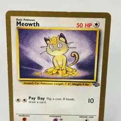Meowth - (Gold Bordered Promo) 56/64 Miscellaneous Cards & Products Regular - Image 2