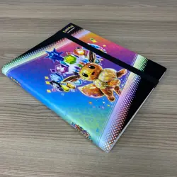 POKEMON TRADING CARD GAME TCG CARD FOLIO FOLDER PRISMATIC EVOLUTIONS STORAGE - Image 4